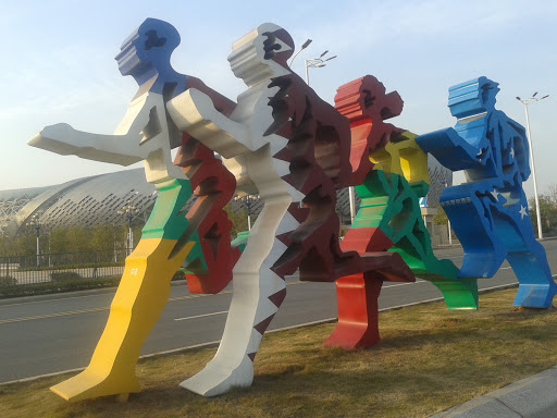 南昌国体运动雕塑-卡塔尔