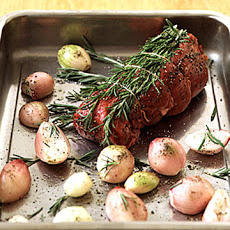 Beef Tenderloin with Shallots and Red-Wine Glaze
