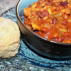 Sausage Bean Patch Casserole