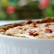 Ham and Asparagus Quiche