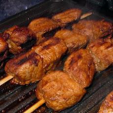 Tapas - Spicy Pork Skewers (pinchos Morunos)
