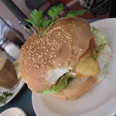 Crispy Fried Talapia Sandwhich
