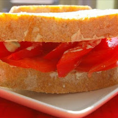 Mostly a Tomato Sandwich With Basil Mayonnaise