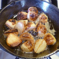 Browned Butter Baby Turnips