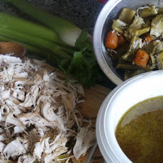 Pressure Cooker Chicken Fillets, Basis for Savory Pies Etc