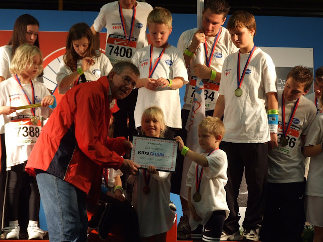Medaille uitreiking