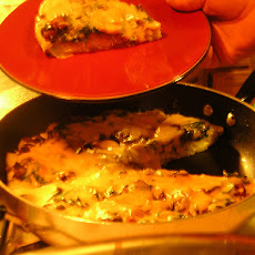 Spinach Quiche With Sun-Dried Tomato and Basil Feta Cheese