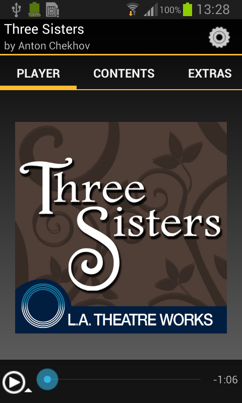 Android application Three Sisters (Anton Chekhov) screenshort