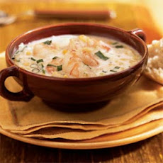 Creamy Shrimp and Corn Bowl