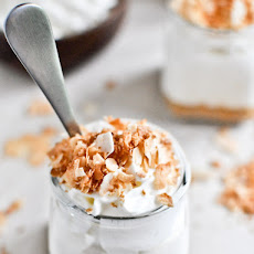 No-Bake Coconut Cream Goat Cheese Cheesecake