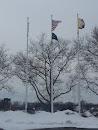 Lincoln Park Flag Poles