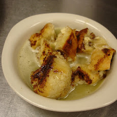 Creole Bread Pudding with Whiskey Sauce