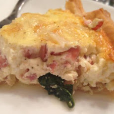 Puff Pastry Quiche Lorraine