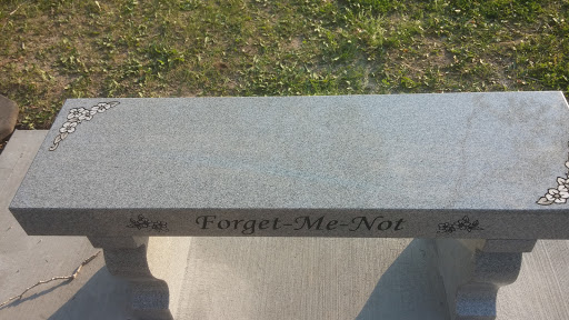 Forget Me Not Bench