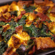 Ham and Cheese Strata