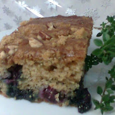 Blueberry Thyme Coffee Cake