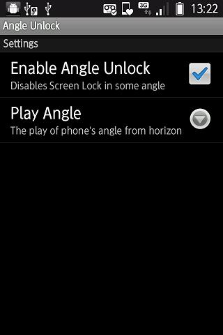 Angle Unlock