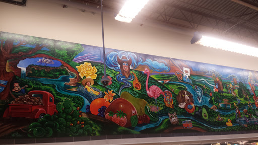 Central Market Produce Mural