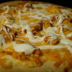Naan Chicken Pizza