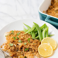 Parmesan and Wasa Crusted Tilapia