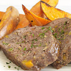 Sticky Spiced-Apricot Meatloaf