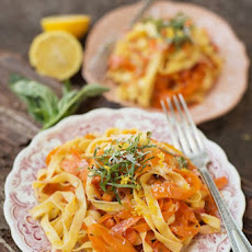 Carrot Ribbon Fettuccine