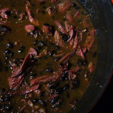 Pomegranate-Chipotle Black Bean Soup