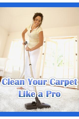 Clean Your Carpet like a Pro