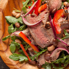 Flank Steak and Arugula Salad Recipe