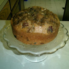 Cranberry and Orange Streusel Cake
