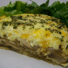Herb and Mushroom Quiche - from Get Cracking!