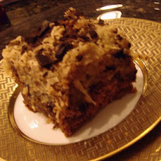 German Chocolate Cake Squares