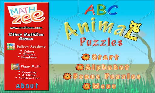 ABC Animal Puzzles