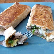 Breakfast Wrap/Chimichanga Made Your Way