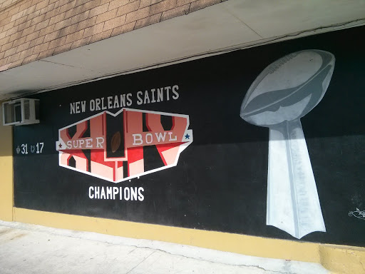 Super Bowl XLIV Mural