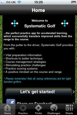 Systematic Golf