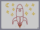 Thumbnail of the map 'Rocket in Space'