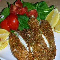 Parmessan Crusted Tilapia