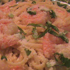 Shrimp Linguine Alfredo