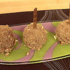 Caramel Apple Pie on a Stick