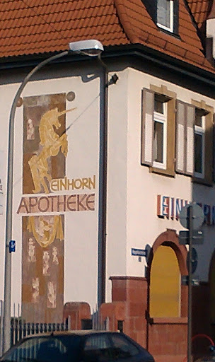 Einhorn Apotheken Mural