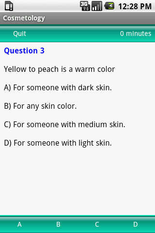 【免費教育App】Test Review Cosmetology-APP點子