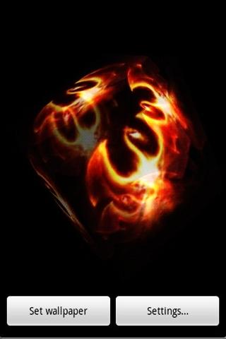 3D fire dragon