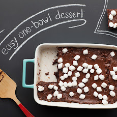 One Bowl Cocoa Brownies