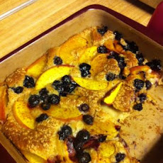 Blueberry Peach Cobbler
