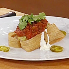 Cheese with Roasted Chile Tamales: Tamales de Queso con Rajas