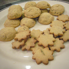 Orange Rosemary Butter Cookies