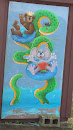 Billy Bob Bear and Mogley Mouse Mural