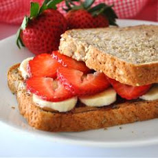Deluxe Almond Butter Sandwiches