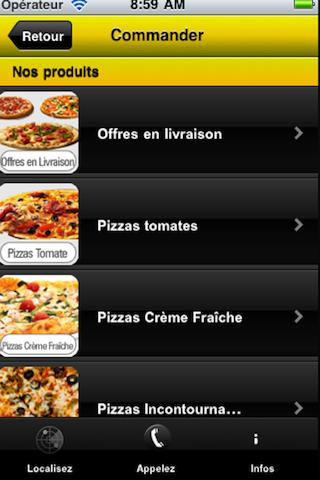 【免費購物App】Pizzas Paris-APP點子